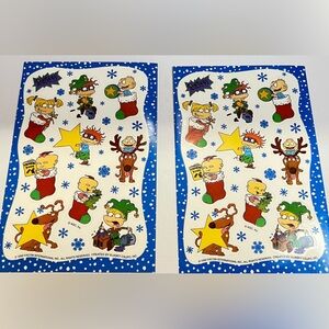 Vintage 1998 Viacom Rugrat Stickers 2 sheets